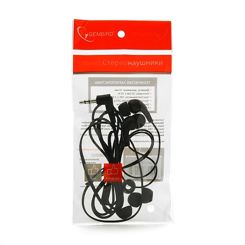 Проводные наушники Gembird MP3-EP16