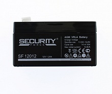 Аккумулятор свинцово-кислотный Security Force SF 12012 (12V, 1.2Ah)