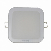 Светильник квадратный Philips DN027B G2 7W 220-240V L100 RU (7Вт, 600Лм, 6.5К) Повреждение упаковки