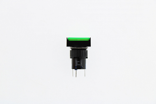Кнопка управления ARG1-16AHP-M001-U-G220 (AR-SD16-11CFD) зел. ≅220В