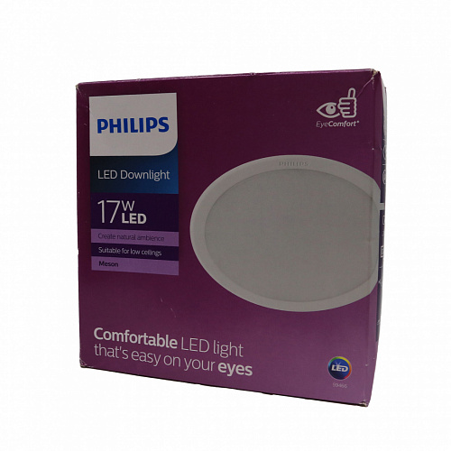 Светильник Philips 59466 MESON 150 17W WH recessed LED (17Вт, 1300Лм, 6.5К) Повреждение упаковки