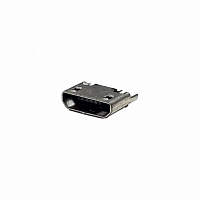 microUSB 5BF 06 гнездо на плату, Разъём