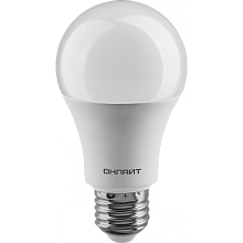 Лампа "груша" Онлайт OLL-A60-13-230-4K-E27-PACK3