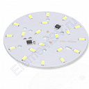 Светодиодная матрица "прямого включения" IC 10W 6000К smd5730 (220V, 850lm, 20LED, d80mm)