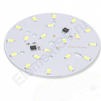 Светодиодная матрица "прямого включения" IC 10W 6000К smd5730 (220V, 850lm, 20LED, d80mm)