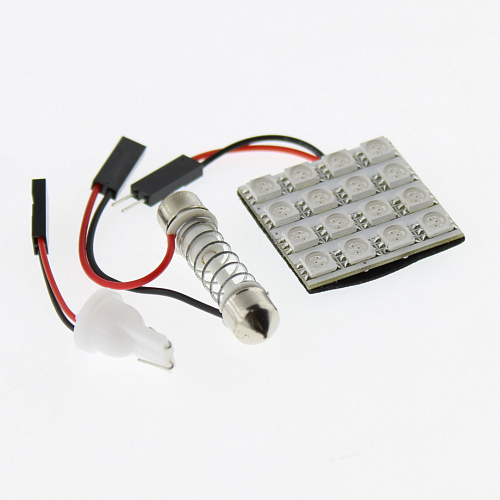LED плата 12V Red EL5050-16-Q1 LED плата 12V Red EL5050-16-Q1