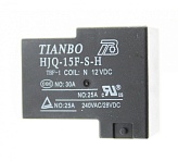 HJQ-15F-S-H-TBF1-N-12VDC  , 30A, 1A, Реле электромагнитное HJQ-15F-S-H-TBF1-N-12VDC  , 30A, 1A