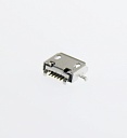 microUSB гнездо на плату универсальный 14, Разъём