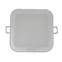 Светильник квадратный Philips DN027B G2 7W 220-240V L100 RU (7Вт, 600Лм, 6.5К) Без упак, потертости на корпусе