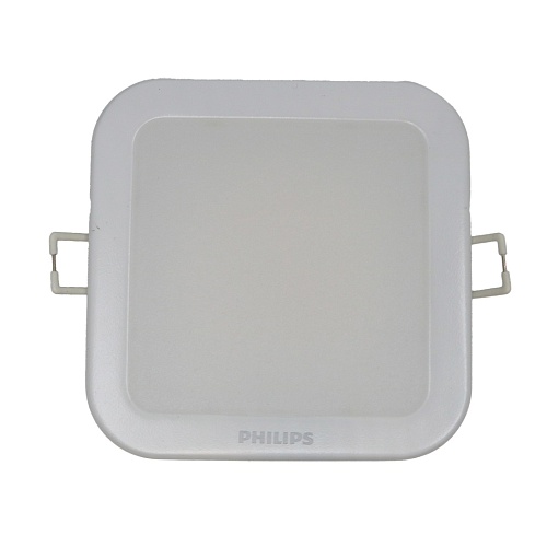 Светильник квадратный Philips DN027B G2 7W 220-240V L100 RU (7Вт, 600Лм, 6.5К) Без упак, потертости на корпусе