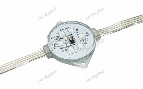 Флэш-модуль ARL-PRO-D50-6LED RGB 12V Прозрачный