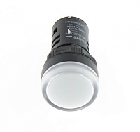 Индикатор бел. ND16-22DS/4w АС230В