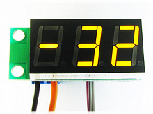 STH0014UY (-55...+125C, ультра яркий желтый) термометр