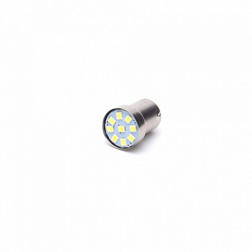 Светодиодная лампа R5W (BA15S) 24V 3528 9 SMD LED White 