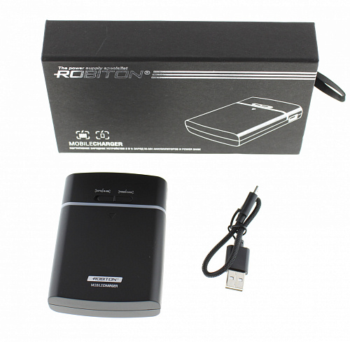 Зарядное устройство Robiton MobileCharger (Ni-MH аккумуляторы размера AA/НR6 и AAA/НR03)