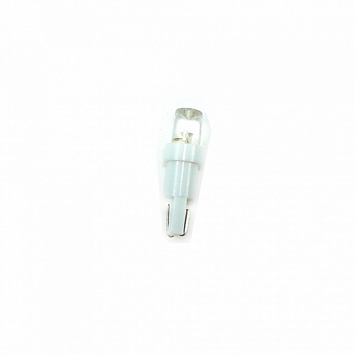 Светодиодная лампа T5 (W1.2W) 12V 1 LED White