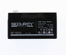 Аккумулятор свинцово-кислотный Security Force SF 12012 (12V, 1.2Ah)