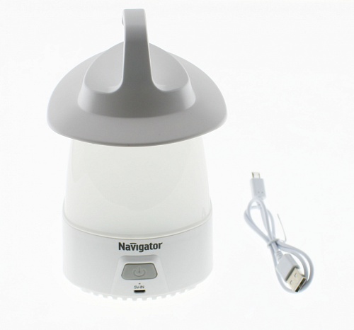 Светодиодный кемпинговый фонарь Navigator NPT-CA18-ACCU Кемпинг 50 LED 25 Вт, акк 3,7В 2Ач