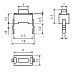 Кнопка тактовая IT-0343  6,0x3,0x4.3мм