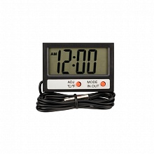 Термометр с часами Rexant 70-0505 (темп.от -50°C до +70°C)