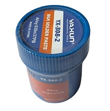 Паста паяльная Ya Xun YX308-2 (63Sn/37Pb, 183 °C) 20г