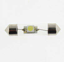 Светодиодная лампа C5W (T11x39) 12V 5050 1 SMD LED White