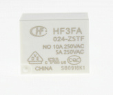 HF3FA/024-ZSTF  24VDC, 10A, 1C