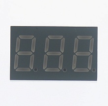 Светодиодный индикатор LED G 3DIG AN FYT-3631BG-21