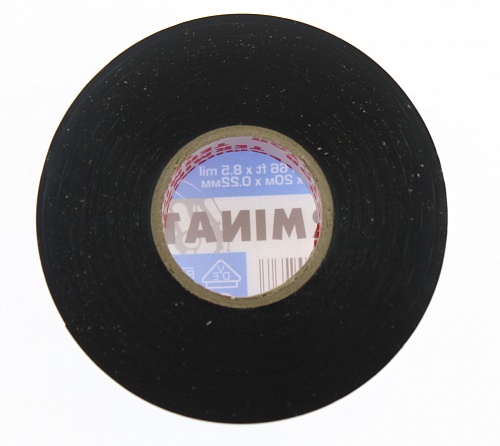 Изолента Terminator ICA8P черная ПВХ 19мм x 20м, 0.22мм