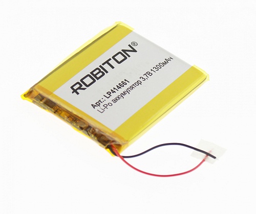 Аккумулятор Robiton LP417596 (Li-pol, 3.7V,  3500mAh, 4х75x96mm) 