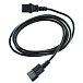 Кабель питания сист.блок-монитор Cablexpert PC-189, 1,8м, C13-С14, 6A, черный, с заземлением