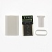 USB3.1 TYPE-C штекер на кабель ( белый), Разъём