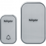 Звонок электрический Navigator NDB-D-AC03-1V1-WH, белый 36 мелодий (1 блок динамика, 1 кнопка)