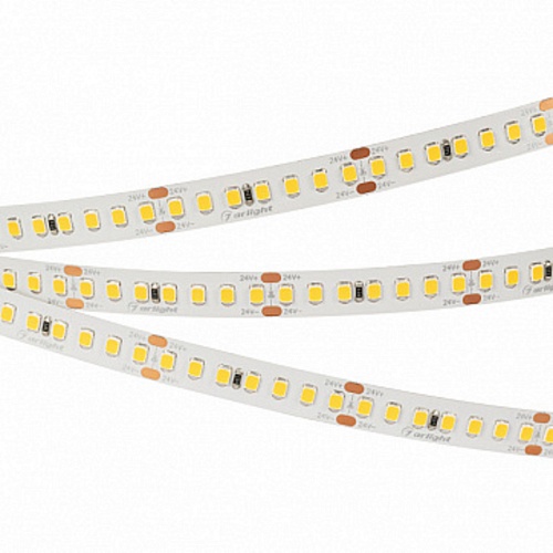 Лента светодиодная Arlight RT 2-5000 24V Warm3000 3x (17W/m, SMD2835, 168led/m, IP20, LUX)