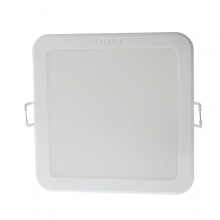 Светильник квадратный Philips 59451 MESON 105 9W WH SQ recessed (9Вт, 650Лм, 4К) Осн ср
