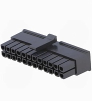 MF3.0-2x12F розетка на кабель 3,0мм(без контактов)