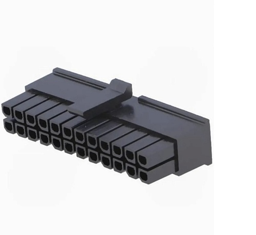 MF3.0-2x12F розетка на кабель 3,0мм(без контактов)