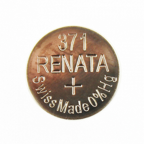 Батарейка часовая Renata 371 (Silver Oxide, SR920SW, AG6, 1.55V)