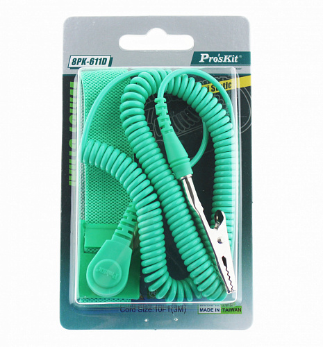 Браслет антистатический ProsKit 8PK-611D