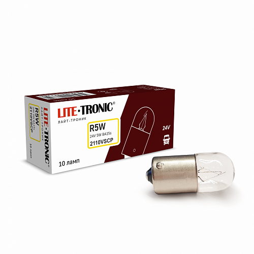 R10W (BA15s) Lite-Tronic 24V 10W 2112VSCP