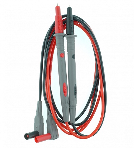 Щупы S-Line BC55-10210 силиконовые 1м, 10A (CAT III 1000V/CAT IV 600V) 