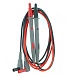 Щупы S-Line BC55-10210 силиконовые 1м, 10A (CAT III 1000V/CAT IV 600V) 