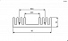 Охладитель BLA060-150  24х95х150мм