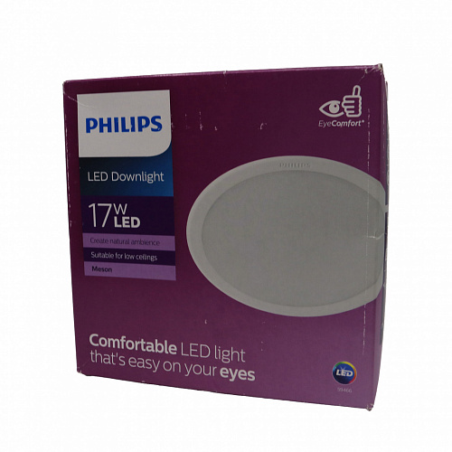 Светильник Philips 59466 MESON 150 17W WH recessed LED (17Вт, 1300Лм, 6.5К) Повреждение упаковки