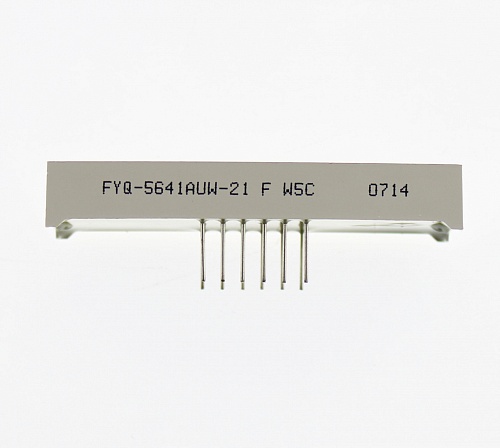 Светодиодный индикатор LED W 4DIG CA FYQ-5641AUW-21