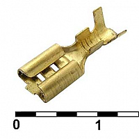 Клемма ножевая неизолированная TA4.8-0.75F (0,5-0,8 mm2)