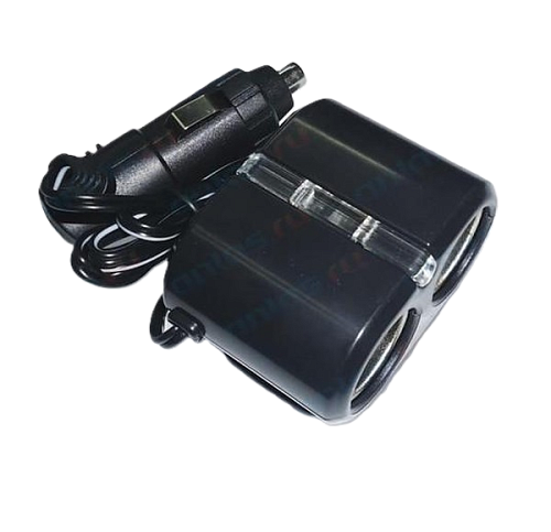 Разветвитель прикуривателя 12/24V (на 2 выхода) AVS CS204