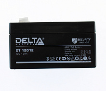 Аккумулятор свинцово-кислотный Delta DT 12012 (12V, 1.2Ah)