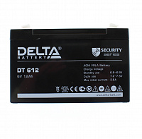 Аккумулятор свинцово-кислотный Delta DT 612 (6V, 12Ah)