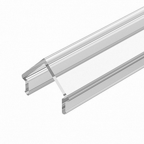 Экран прозрачный для профиля ARH-DECORE-S12 Square Clear